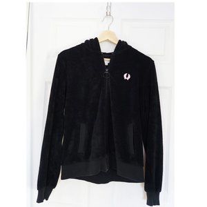 Fred Perry Zip- Up Sweatshirt Size 10
